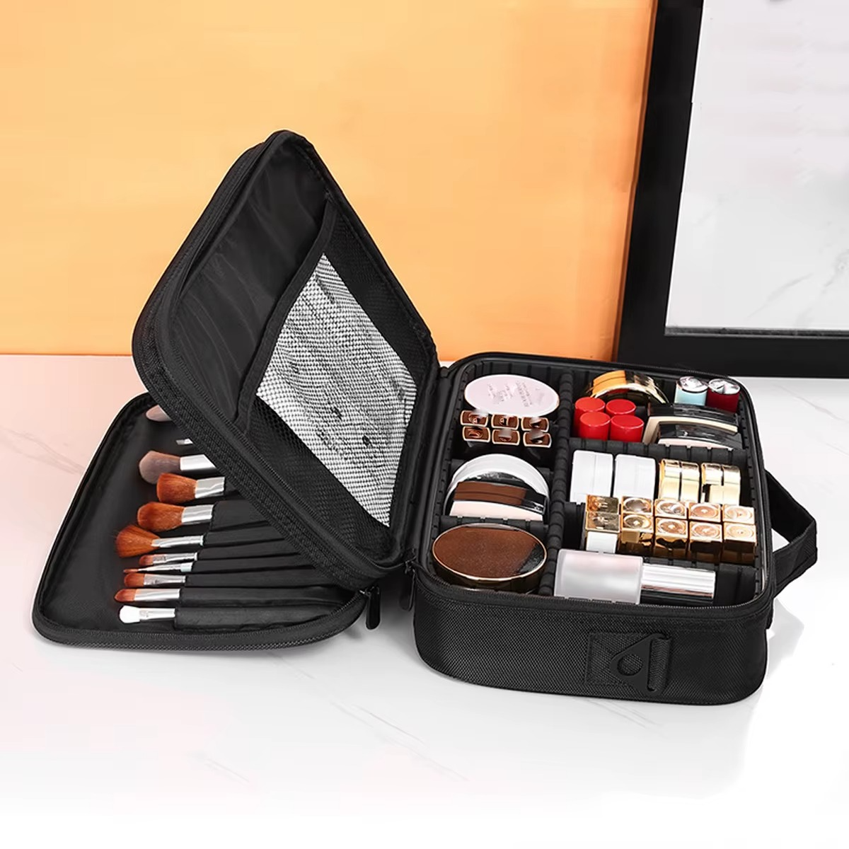 Three-layer Cosmetic Case Waterproof