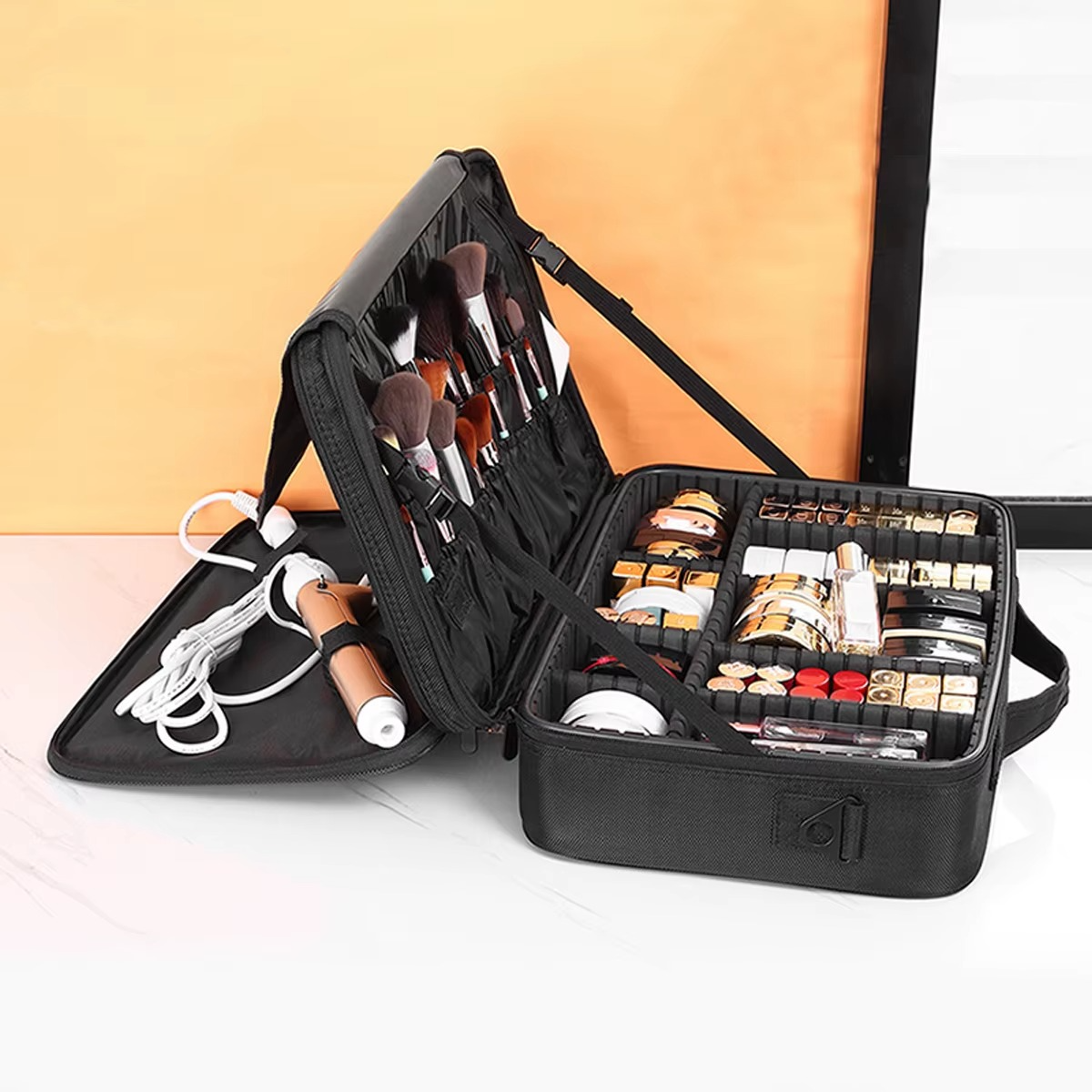 Three-layer Cosmetic Case Waterproof